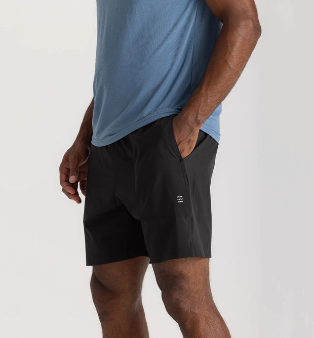 Free Fly Men's Lined Active Breeze Short - 7"