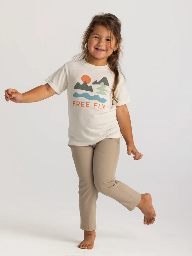 Free Fly Toddler Happy Camper Tee