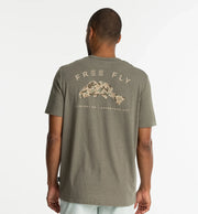 Free Fly Men's Redfish Camo Pocket Tee