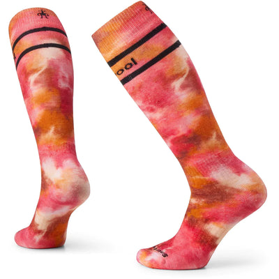 Smartwool Women's Ski Full Cushion Tie Dye Print OTC Socks