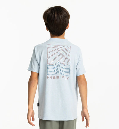 Free Fly Youth Sun and Surf Pocket Tee