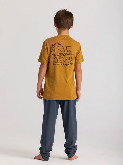 Free Fly Youth Dueling Reds Tee