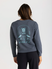 Free Fly Women's Mellow Meadow Fleece Crew