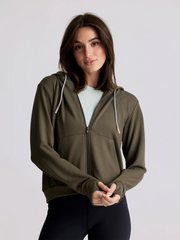 Free Fly Women's Bamboo Lightweight Fleece Zip Hoodie