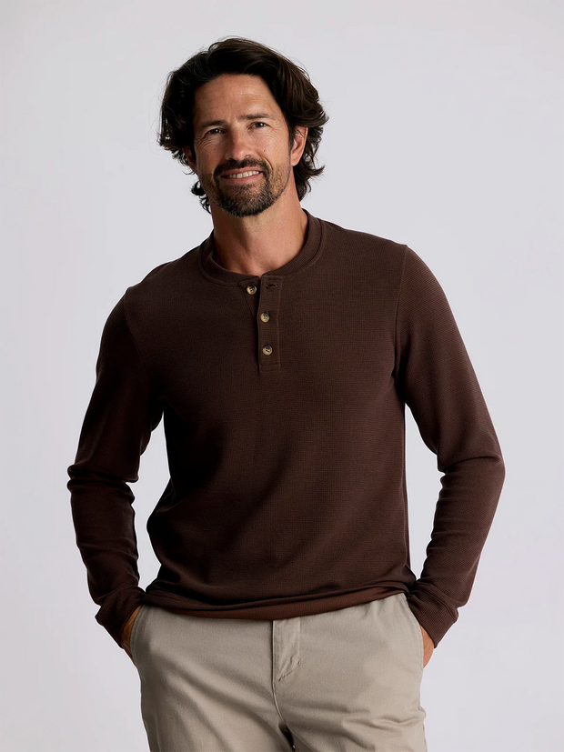 Free Fly Men's Waffle Henley