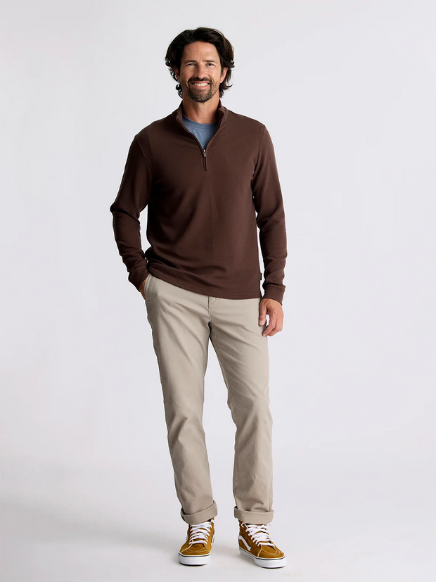 Free Fly Men's Waffle Quarter Zip