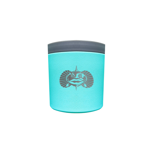 Toadfish Non-Tipping Can Cooler, Teal