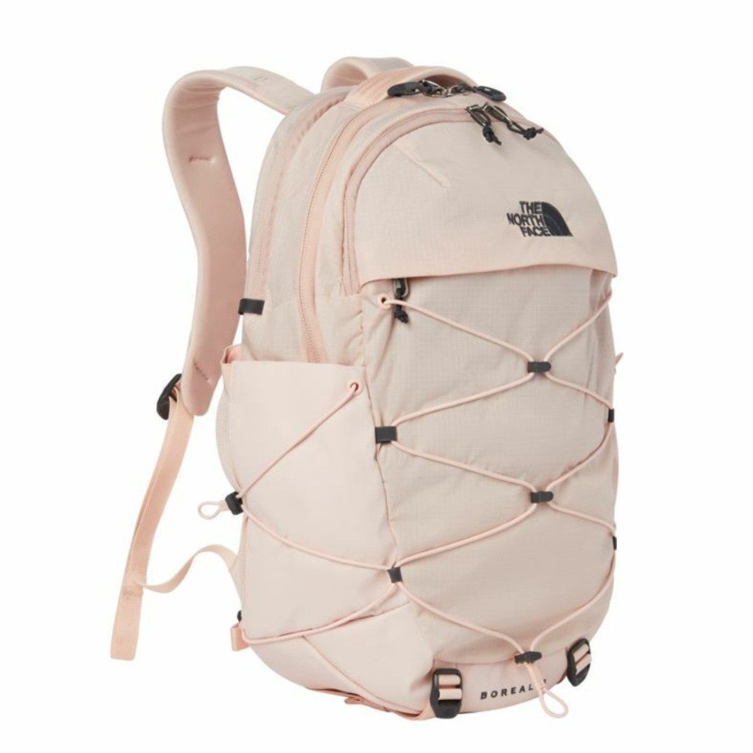 Blush pink north face backpack online