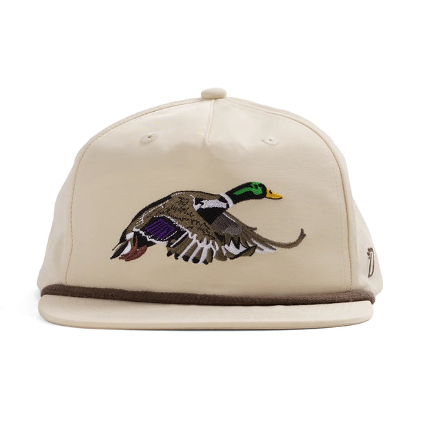 The Mallard Duck Camo Rope Mesh Snap Back | Dogwood Outfitters